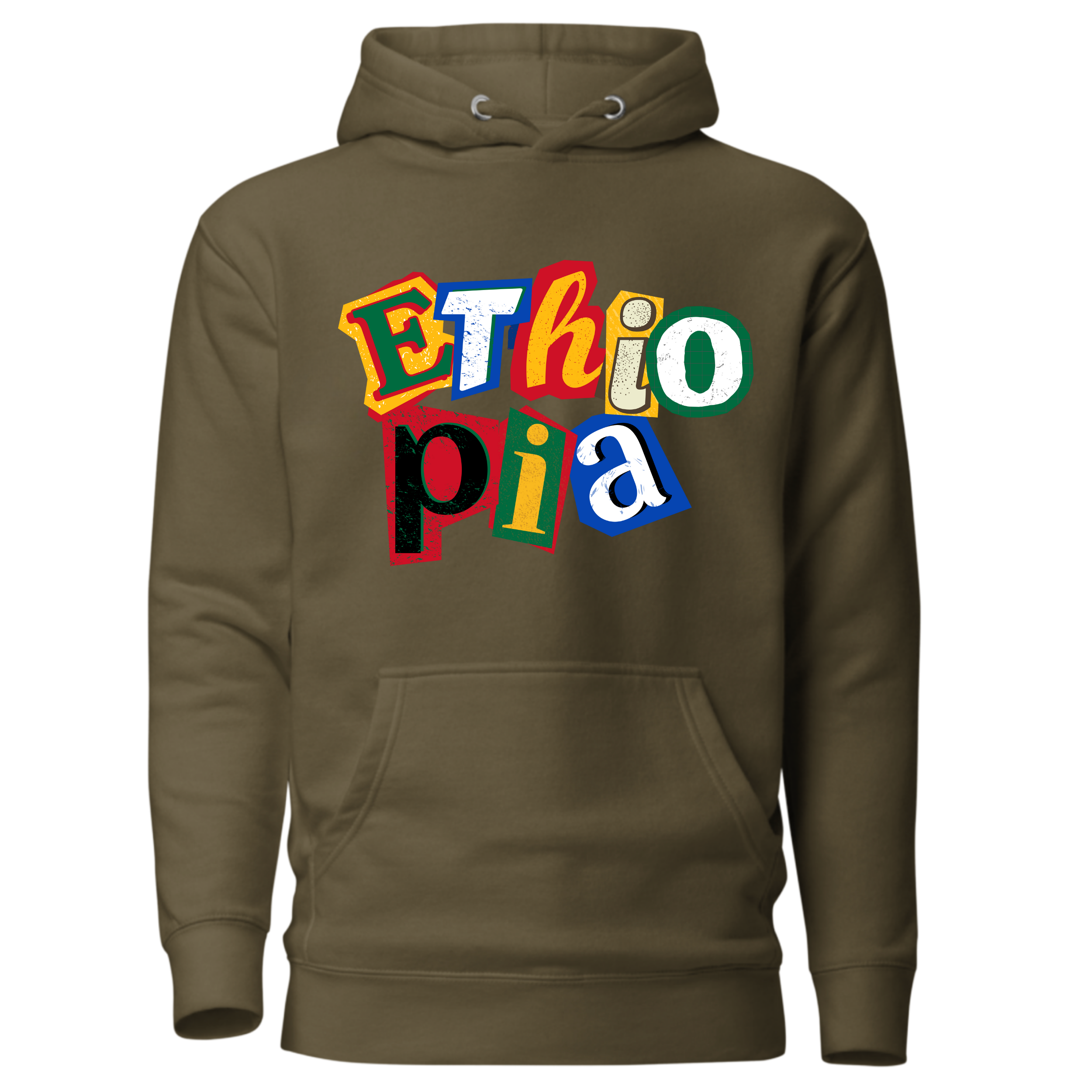 Ethiopia Collage Hoodie