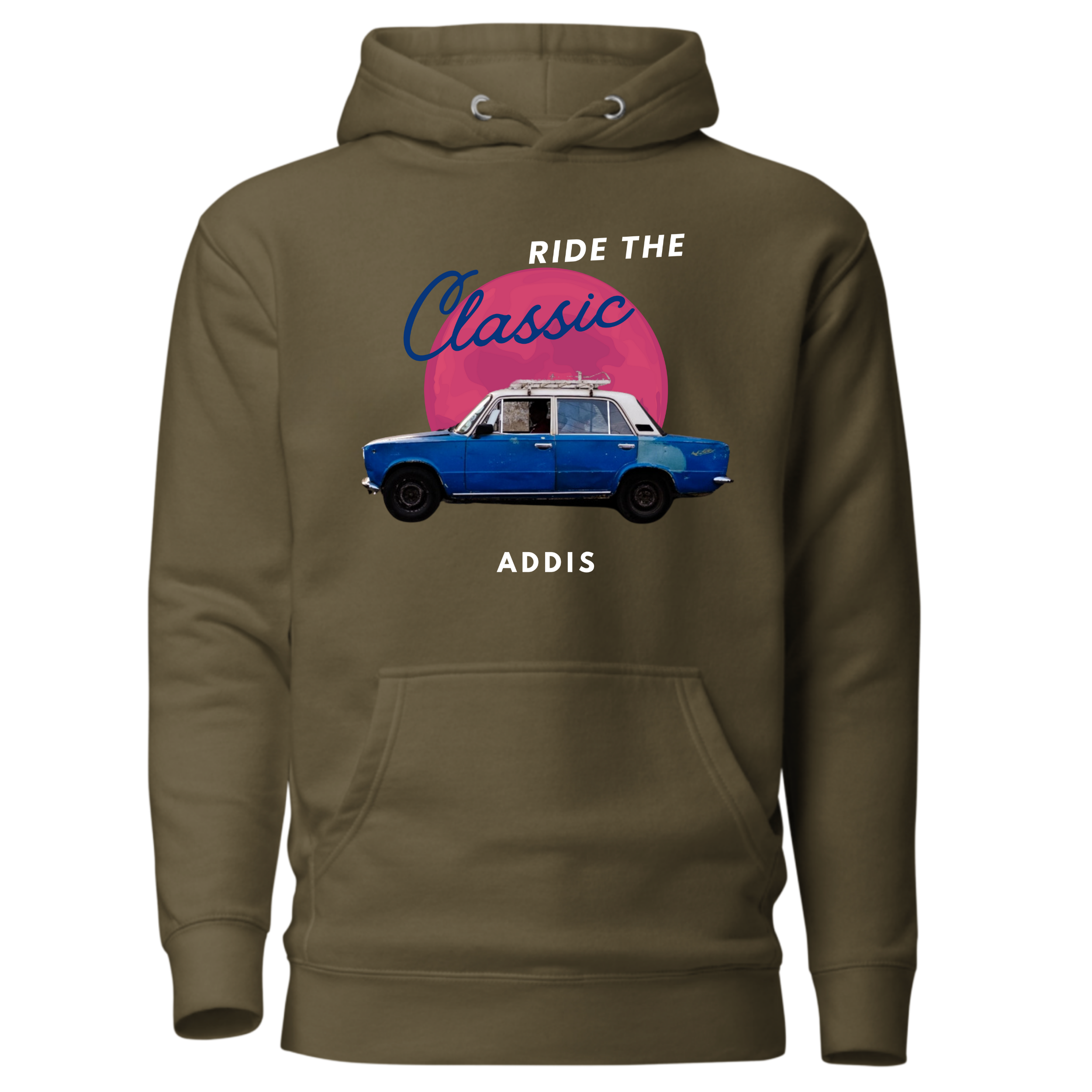 RTC: Blue & White Taxi Hoodie