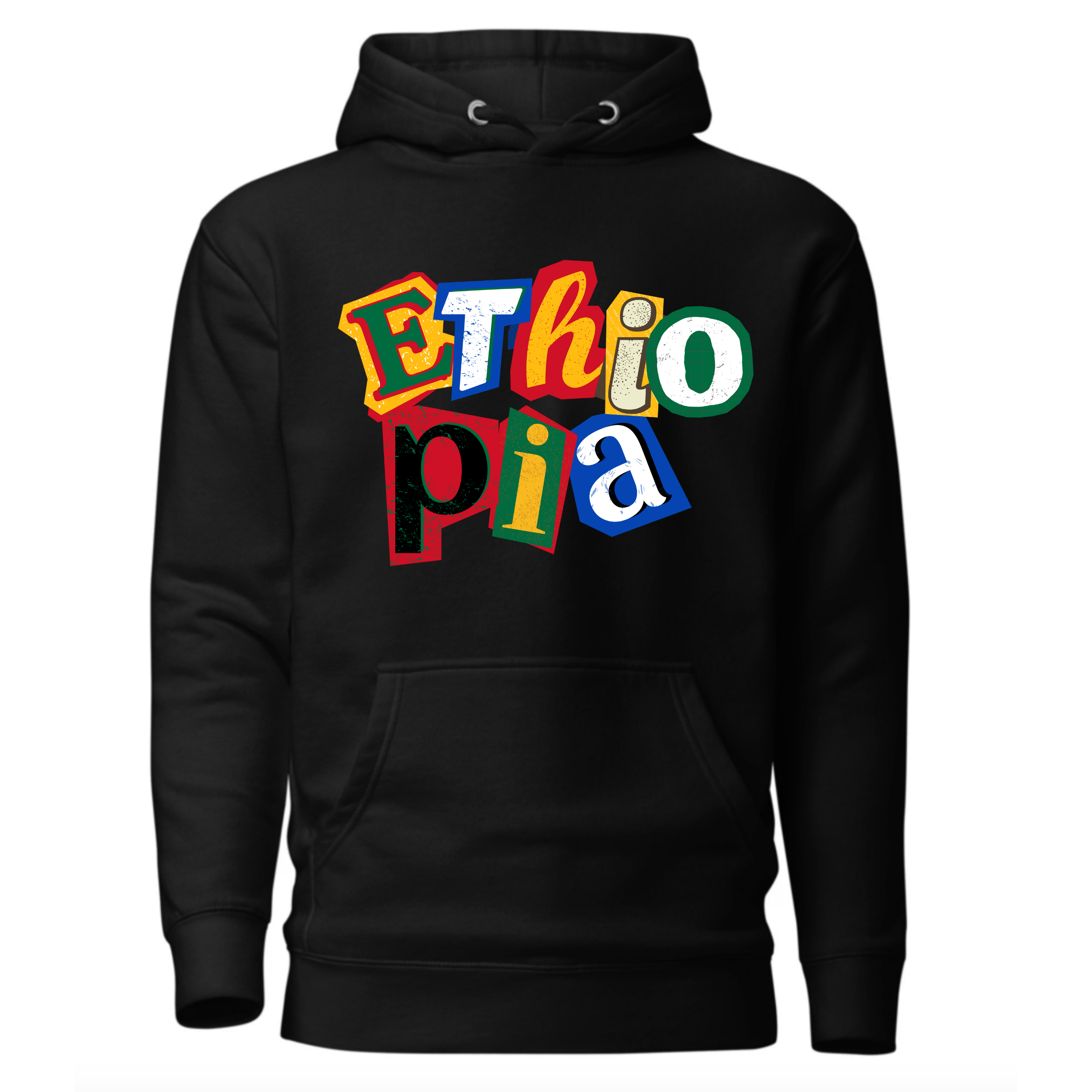 Ethiopia Collage Hoodie